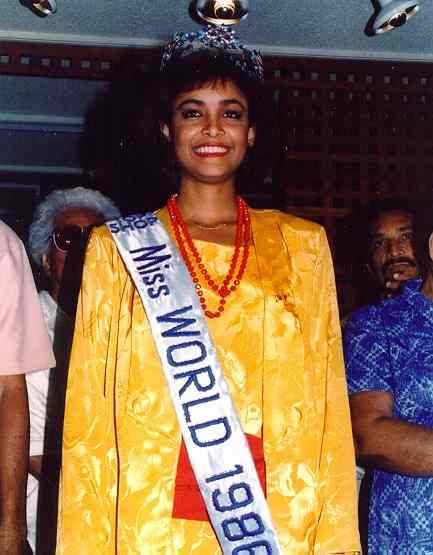 Giselle La Ronde - Miss World 1986